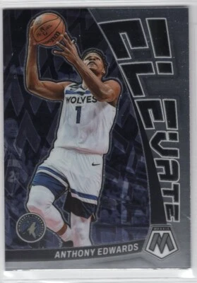 2022-23 Panini Mosaic Elevate Anthony Edwards Minnesota Timberwolves #5 - Image 1 of 2