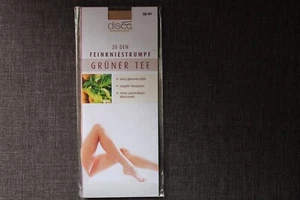 Disèe Feinkniestrümpfe  Kniestrümpfe Teint  Gr. 35-41 grüner Tee 20 den Neu OVP - Bild 1 von 2