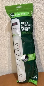 ✅Greenlite Tier 1 Advanced Current Sensing 7 Outlet Power Strip Ideal For PC TV - Picture 1 of 3