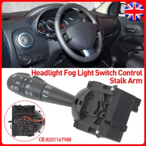 Switch Indicator Light Stalk 8201167988 For Dacia Duster Sandero Logan II Dokker - Picture 1 of 12