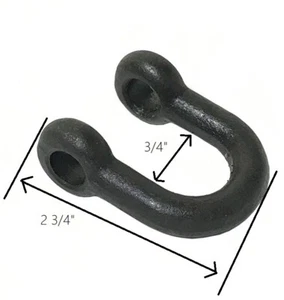 Clevis Ring 2-3/4 in.  Black - Picture 1 of 3