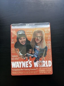 Wayne's World- 30th Anniversary 4K Ultra HD Steelbook New/Sealed - Picture 1 of 3
