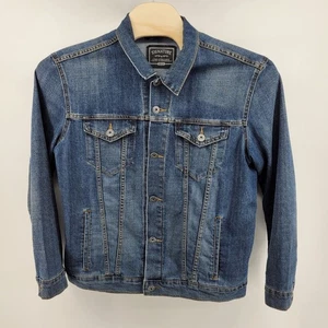 Levi Strauss & Co. Denim Jacket Size XL Signature Gold Trucker Biker - Picture 1 of 7