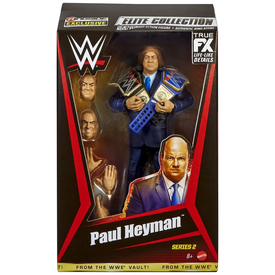 Paul Heyman (Wiseman) - (Lo mejor de la serie 1) WWE From the Vault Wrestling Foto 1 de 3