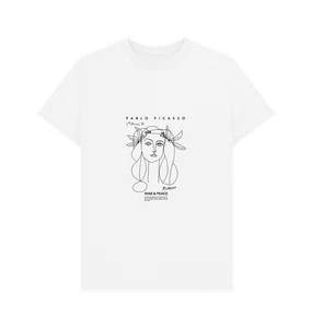 PREMIUM OFFICIAL APOH Picasso War & Peace White T-Shirt - Picture 1 of 3