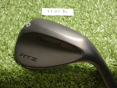 Cleveland RTZ ZipCore черный атласный 60 * 10 * лоб ведж середины DG спиннер стали новый - Изображение 1 из 4