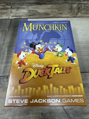 Disney Duck Tales Munchkin Juego de Cartas Steve Jackson Nuevo Sellado de Fábrica Foto 1 de 4