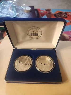 World Trade Center / Freedom Tower Silver Coin Set From National Collectors MInt - Image 1 of 4