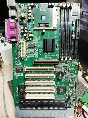 VINTAGE MOTHERBOARD! QDI ADVANCE 9 + PENTIUM III 1000 MHZ + 256MB WORKING GREAT! - Image 1 of 4