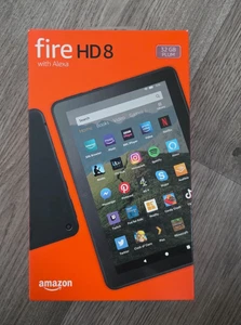 Amazon Fire HD 8 Tablet (10th Gen) KFONWI, 32GB, Wifi Plum w/ Box - Picture 1 of 6