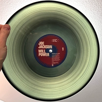 JOE JACKSON - Will Power (Translucent Vinyl) - 12" Vinyl Record LP - EX - Image 1 of 4