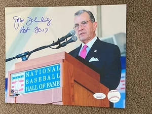 John Schuerholz JSA Certified 8 X 10 Autographed Photo - Bild 1 von 3