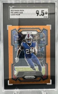 2023 Panini Prizm James Cook #30 FOOTBALL Buffalo Bills Lazer Prizm SGC 9.5 - Bild 1 von 2