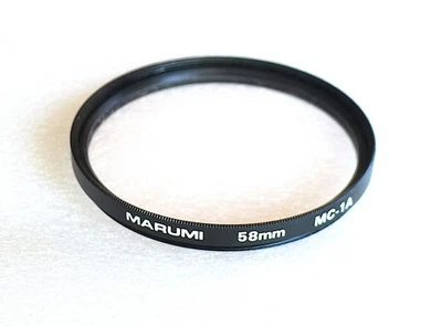 58mm MARUMI MC-1A Skylight Filter - Multi Coated - PERFECT LN - Image 1 of 2