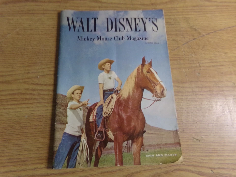 REVISTA VINTAGE PRIMAVERA 1956 WALT DISNEY MICKEY MOUSE CLUB Foto 1 de 1