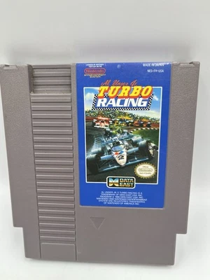 Al Unser Jr.'s Turbo Racing (Nintendo Entertainment System, 1990) Cartridge Only - Image 1 of 4