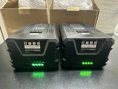 Lot Of 2 Lithium Battery 3.5Ah For Kobalt 80V Max KB3080-06 Amazing Deals 🥳