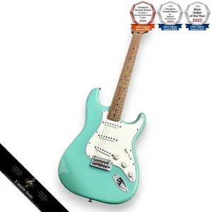 Fender Limited Player Stratocaster Roasted Maple Sea Foam Green - Foto 1 di 4