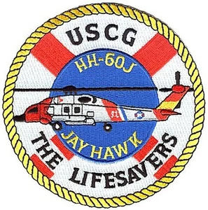 Parche de la Guardia Costera HH-60J Jayhawk Lifesavers 2008 W4664 USCG - Imagen 1 de 1
