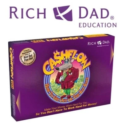Cashflow 101 Rich Dad Board Game Investing by Robert Kiyosaki FREE EXPRESS SHIP - Image 1 of 4