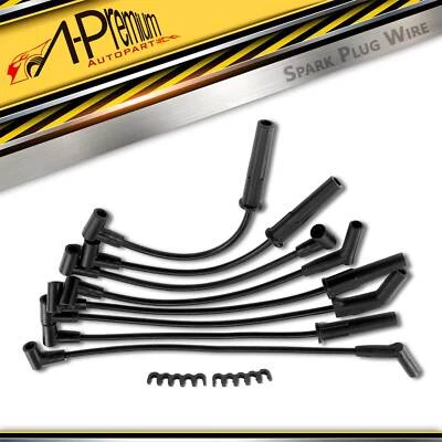 8pcs Spark Plug Wire Set for Ford Bronco E-100 Econoline F-100 F-150 F-250 F-350 - Image 1 of 4