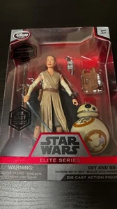 Disney Store Star Wars Elite Series Die Cast Action Figure Rey and BB-8 - Picture 1 of 1