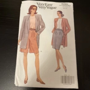 Very Easy Very Vogue Pattern 8264.Jacket Skirt Shorts Size 6-8-10 Misses Uncut - Picture 1 of 2