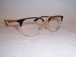 NEW Ray Ban EYEGLASSES RX 6396 5784 BLACK ON ARISTA 53mm AUTHENTIC RB 6396 - Picture 1 of 7