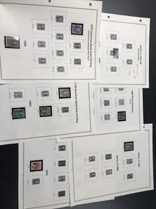 Catálogo de colección de EE. UU. en papel como nuevo y usado, bisagras y nunca bisagras valor $380+ - Imagen 1 de 11