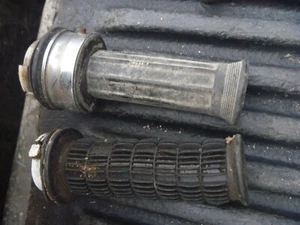 OEM Yamaha XS650 650 2pc Handlebar & Throttle Grips - Picture 1 of 1