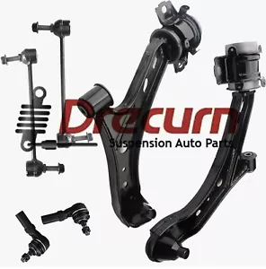 6 Front Lower Control Arms Tie Rod Ends Sway Bars Kit for 2005-2010 Ford Mustang - Picture 1 of 1