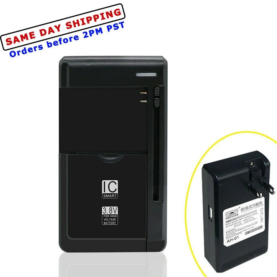 Cargador de batería de viaje universal para celular Samsung Galaxy J3 Emerge SM-J327P Foto 1 de 1