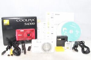 [ MINT ] Nikon COOLPIX S4300 16.0MP Digital Camera white From JAPAN #734