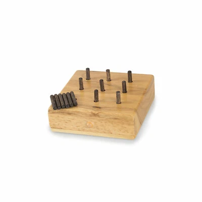 Baseline® Steckboard | 9 Hole Pegboard | Holz