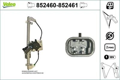 VALEO Window Regulator Left Rear For HOLDEN Astra OPEL VAUXHALL 98-09 5140015 - Image 1 of 3