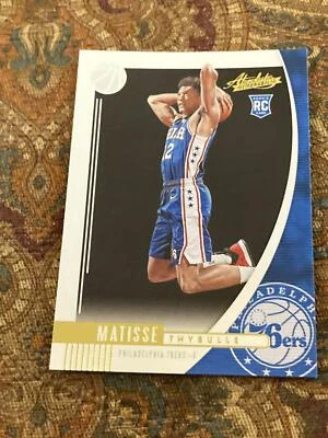 2019-20 Panini Absolute Memorabilia #74 Matisse Thybulle Retail - Image 1 of 2