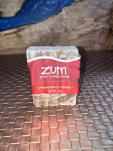 Indigo Wild Zum ( Peppermint - Vanilla ) Goat's Milk Soap 3 Oz Scented Bar. - Picture 1 of 3