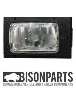 +FITS SCANIA 2 SERIES & 3 SERIES MANUAL HEADLAMP HEADLIGHT DRIVER SIDE RH - Picture 1 of 7