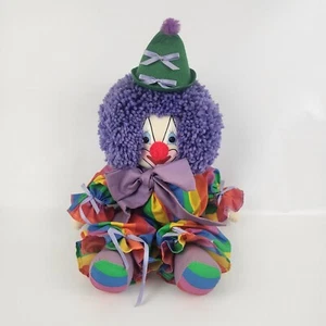 1990 Tobe Rosemary's Clowns All season  Shelf Sitter Clown Doll No. 1404 USA - Picture 1 of 11