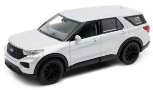Ford Explorer Welly 2023 plateado escala 1:34 1:39 4,5 pulgadas aranceles de importación pagados en Estados Unidos - Imagen 1 de 8