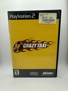 Crazy Taxi (Sony PlayStation 2, PS2, 2001) CIB Complete Blue Disc Reg Card - Picture 1 of 4