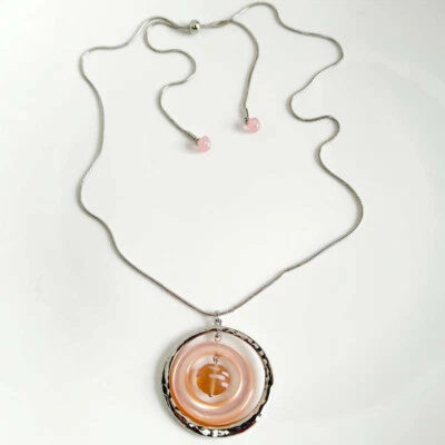 New Chicos Loops Pendant Necklace Adjustable Gift Fashion Women Party Jewelry - Image 1 of 3