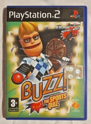 Gioco Sony PS 2 Playstation 2 BUZZ!: THE SPORTS QUIZ Manuale Incluso - Immagine 1 di 3