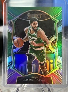 Jayson Tatum 2020-21 Select Concourse verde blanco púrpura Prizm 41 Boston Celtics - Imagen 1 de 2
