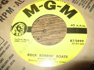 ANGELA DRAKE Rock Bobbin' Boats / An Affair to Remember 45 MGM VG+ vinyl - Bild 1 von 2