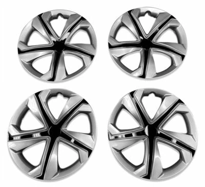 Tapacubos para Honda Civic 2016-2018 llanta de plástico plateado de 16 pulgadas Foto 1 de 4