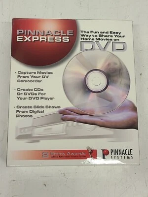 Pinnacle Express - Home Movies & Photos to CD/DVD - Windows 98/ME/2000/XP - Image 1 of 2