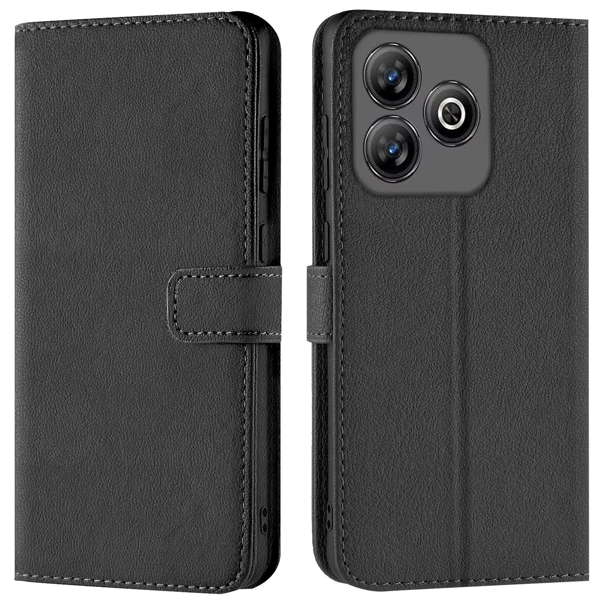 ZTE Blade A7 2020 Hülle – PU Leder Klappcase Mit Ständer, Kartenfächern & Magnetverschluss