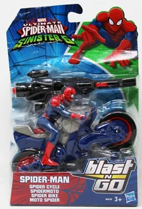 Marvel - Ultimate Spider-Man vs. Sinister 6 - Spider-Man -Blast n Go Spider Bike - Bild 1 von 8