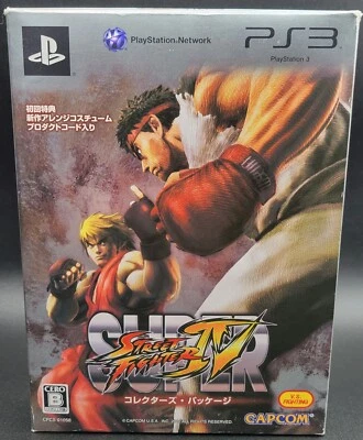 Super Street Fighter IV 4 Collectors Package (Limited Edition) Sony Ps3 Japanese - Image 1 of 4